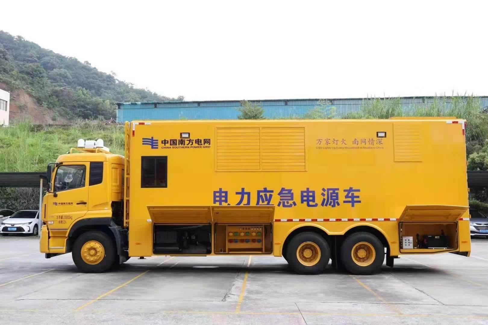 靖边安康大型柴油发电机发电车UPS电源出租租赁